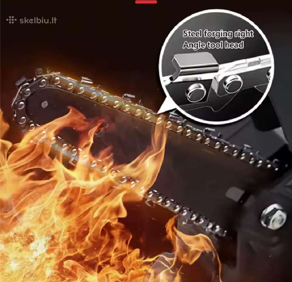 2in1 akumuliatorinis pjūklas su prailgintuvu - nuotraukos Nr. 16