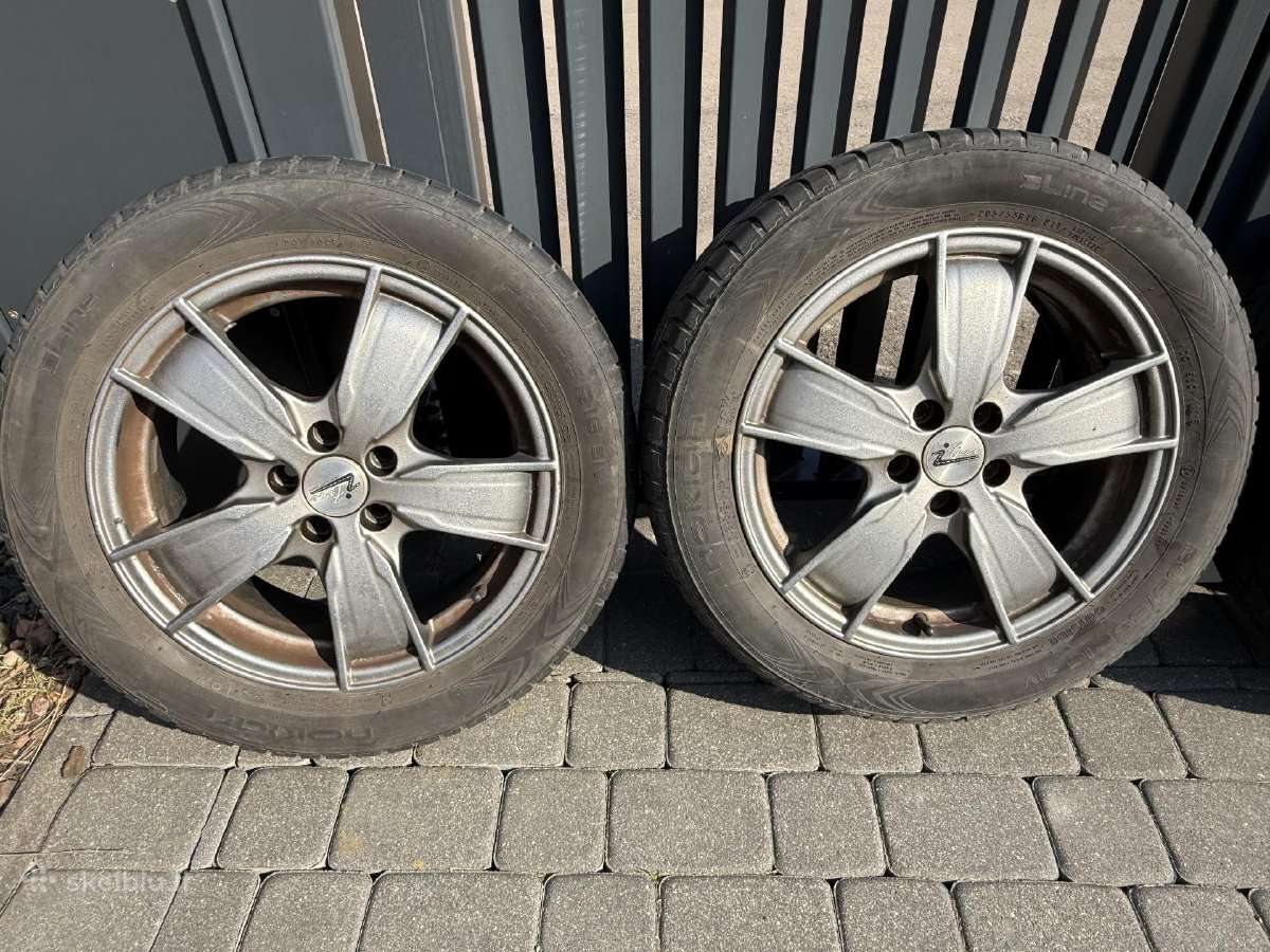 VW Golf R16 lieti ratlankiai - nuotraukos Nr. 2