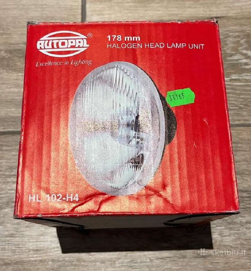 Automobilių žibintai ir dangteliai