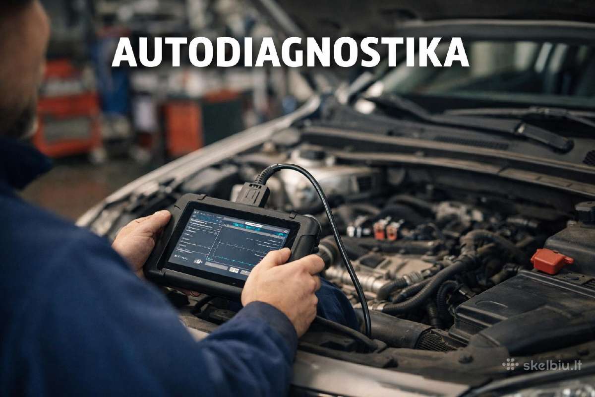Autodiagnostika, autoelektrikas Vilniuje
