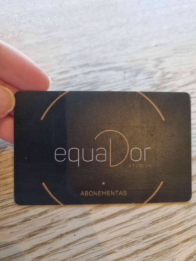 Equador soliariumo abonimentas