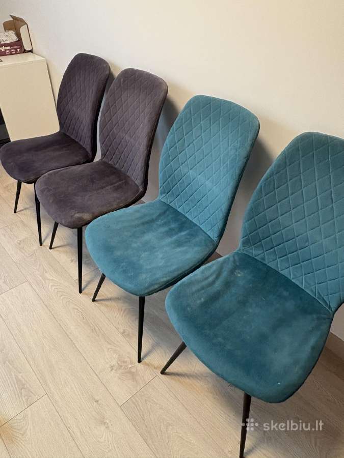 4 valgomojo kėdės