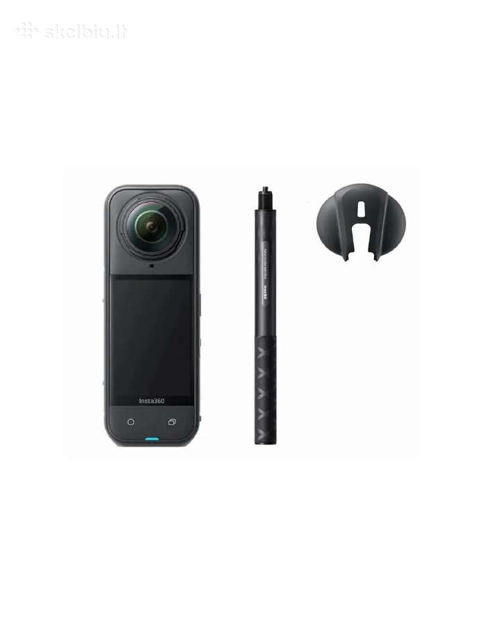 Naujas Insta360 x5+lazda+128gb Sd Kortele + apsaug