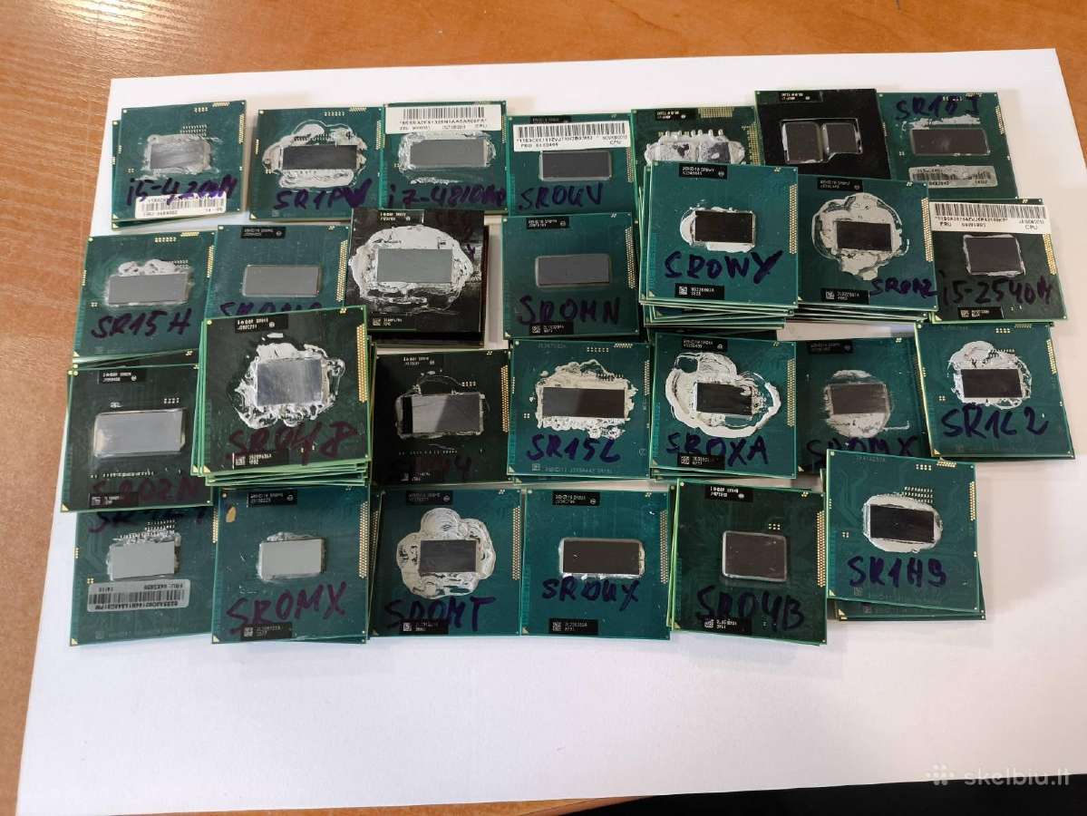2-4 Kartos i5/i7 Procesoriai laptopų 06 10