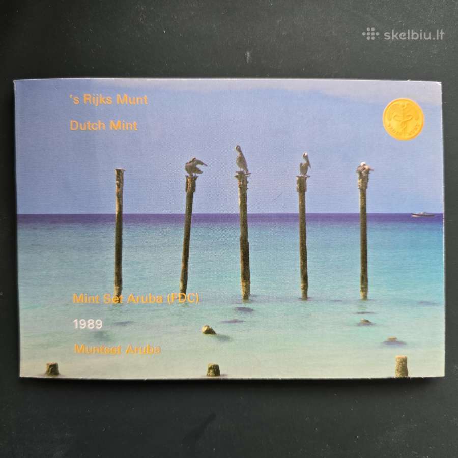 Aruba 1989m 6 monetų rinkinys
