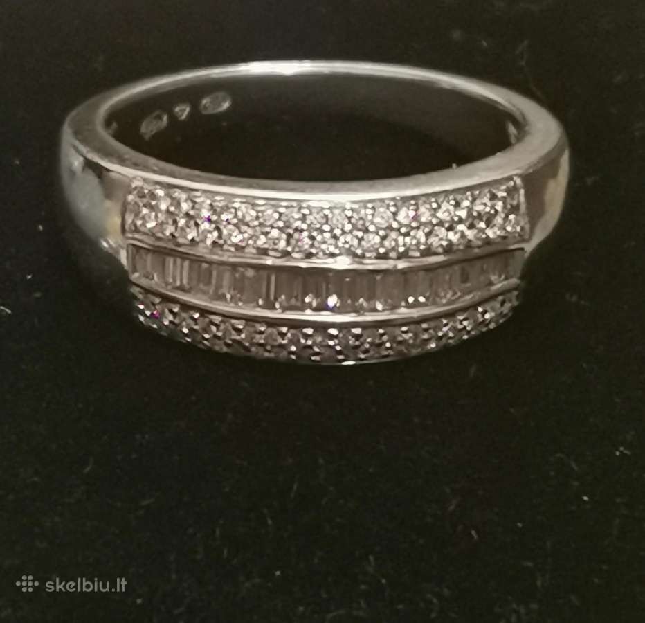 585 6.59 gr Kohinoor žiedas su 0.41 ct briliantais - nuotraukos Nr. 3