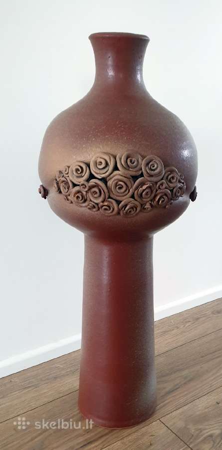 Didelė vaza 76 cm aukštis , viršus 9,5 cm“ - nuotraukos Nr. 14