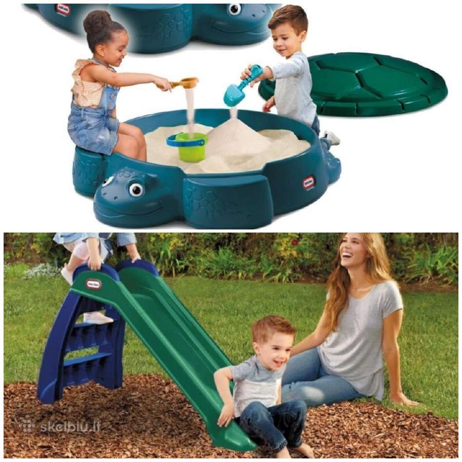 Little Tikes Smėlio dėžė ir Čiuožykla