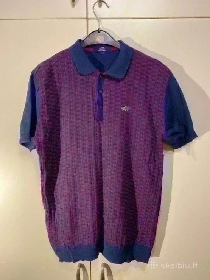 Vyriški megzti crocodile polo marškinėliai