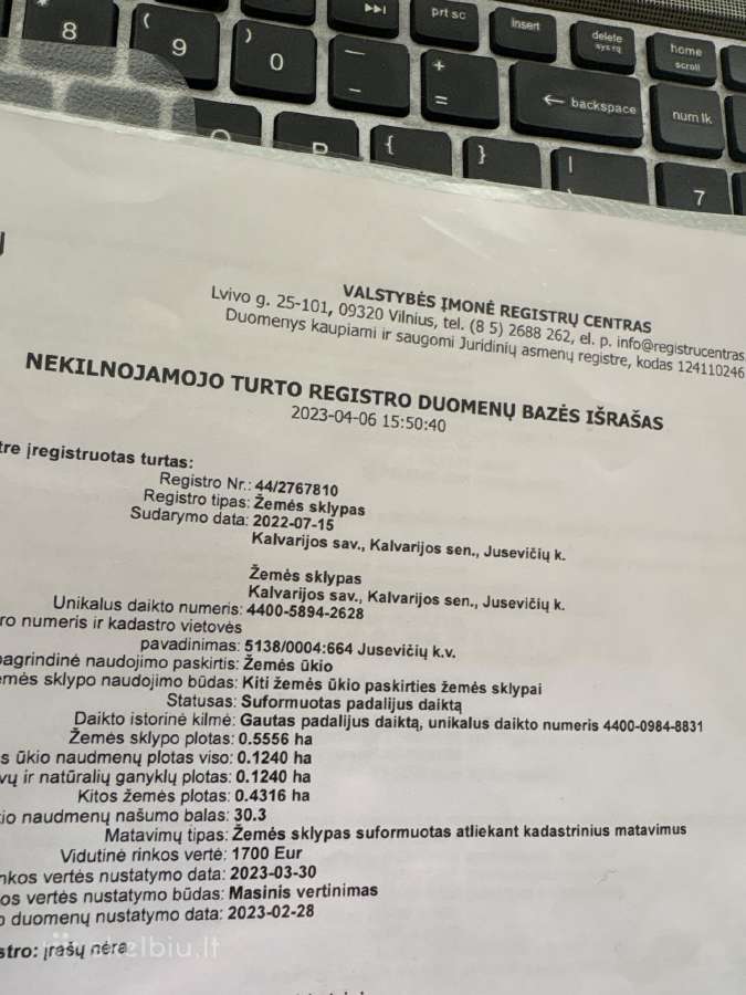Žemės sklypas 1,4ha - nuotraukos Nr. 3