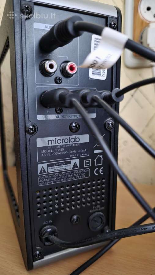 Microlab F-550 2.1 - nuotraukos Nr. 4