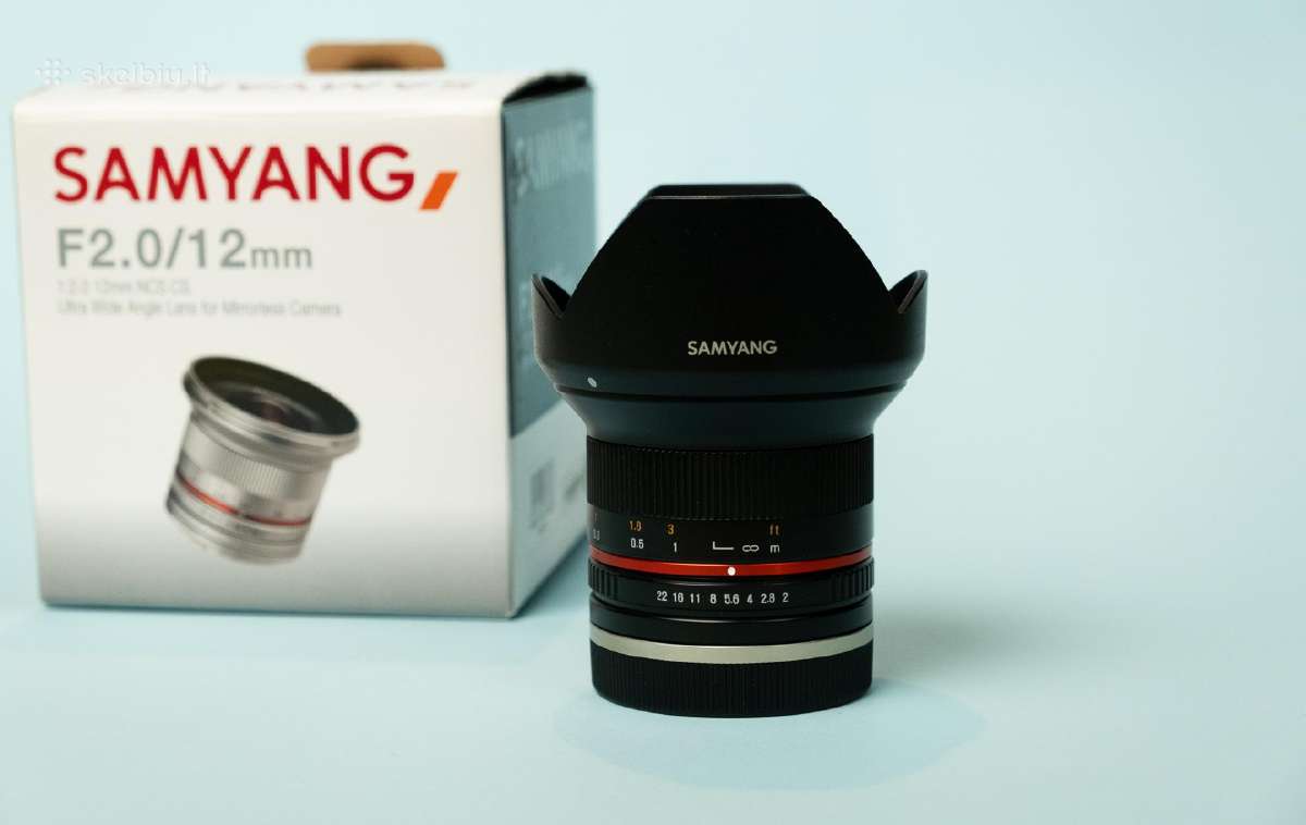 Samyang 12mm f2.0 Sony E