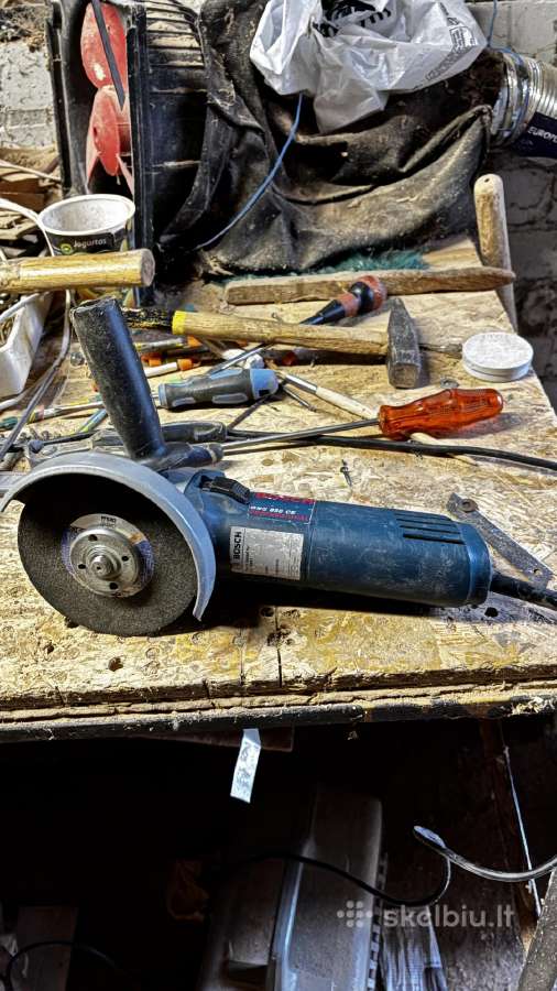 Naudoti įrankiai Bosch, Metabo, Einhell, Skil