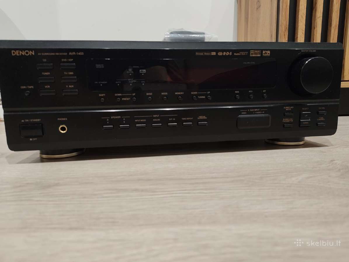 Resiveriai Denon,subas,koloneles