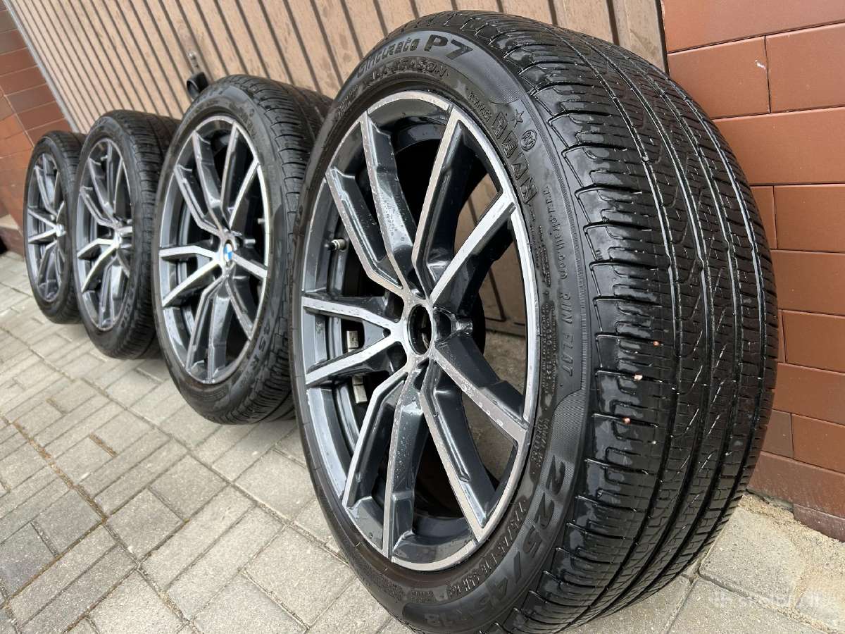 Originalūs apynauji Bmw ratlankiai su padangomis - nuotraukos Nr. 2
