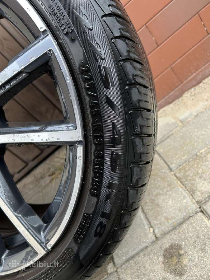 Originalūs apynauji Bmw ratlankiai su padangomis - nuotraukos Nr. 5