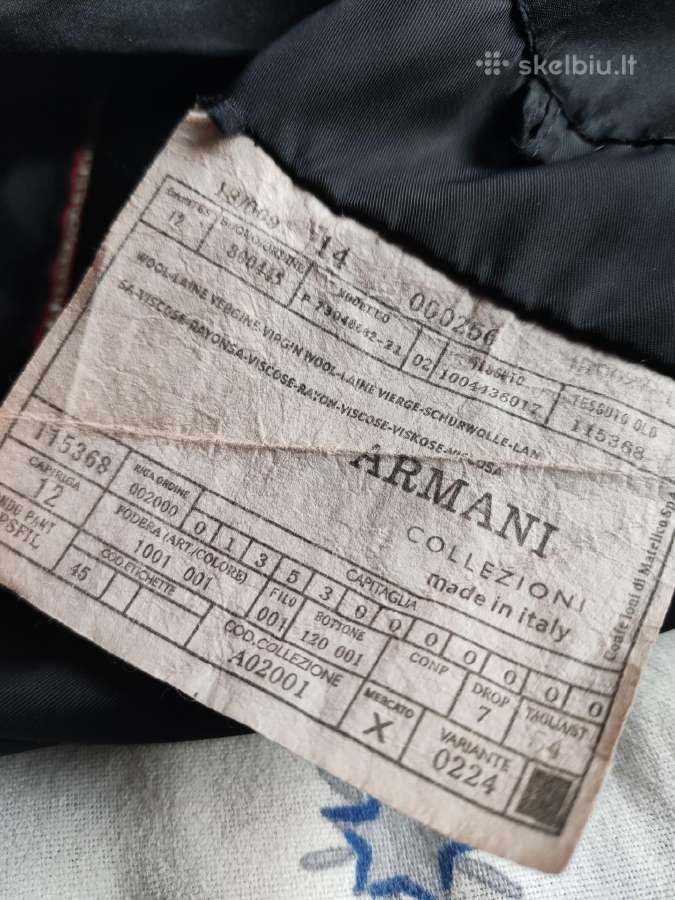 Vintage Giorgio Armani Le Collezioni bomber striuk - nuotraukos Nr. 2