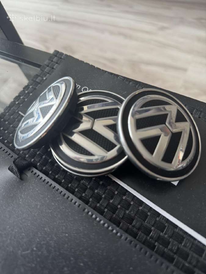 Originalūs VW ratlankių centriniai dangteliai - nuotraukos Nr. 2