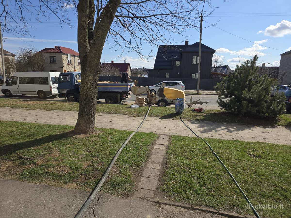 Grindų paruošimas. Betonavimo darbai - nuotraukos Nr. 19
