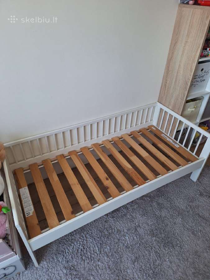 Vaikiškos medinės lovos Ikea 2 vnt