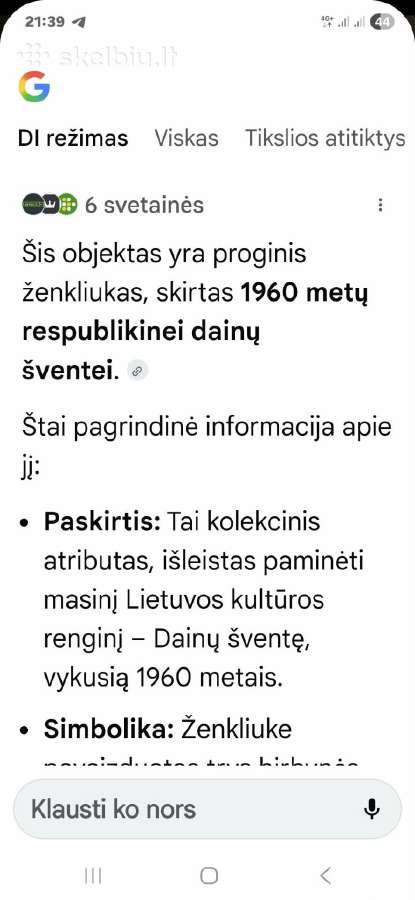 Dainų šventė - nuotraukos Nr. 5
