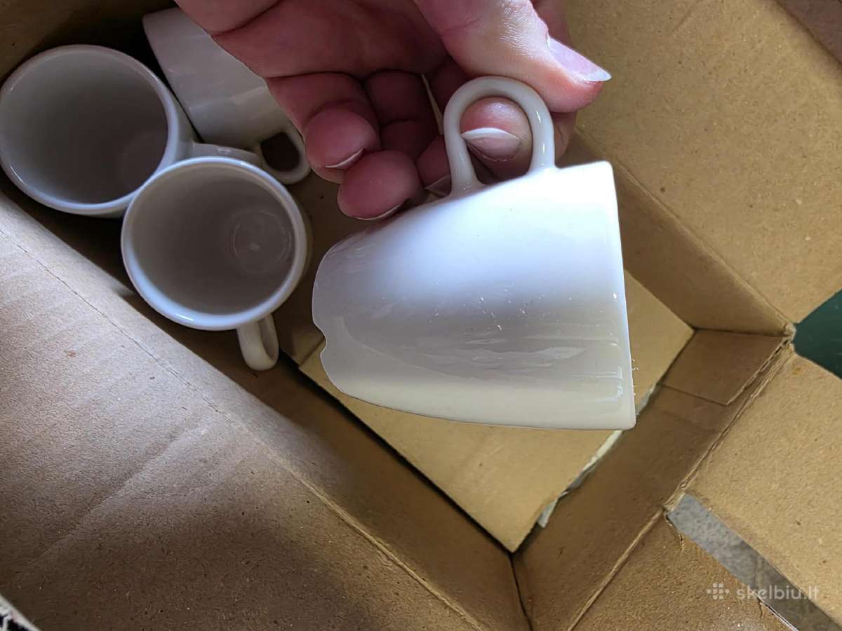 Espresso kavos puodeliai