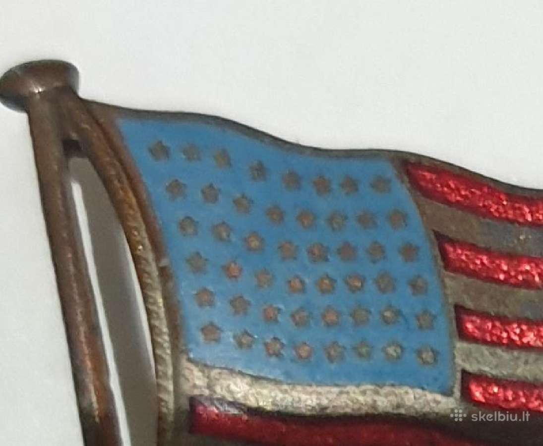 1912-1959 Amerikos vėliava 48 žvaigždės - nuotraukos Nr. 2