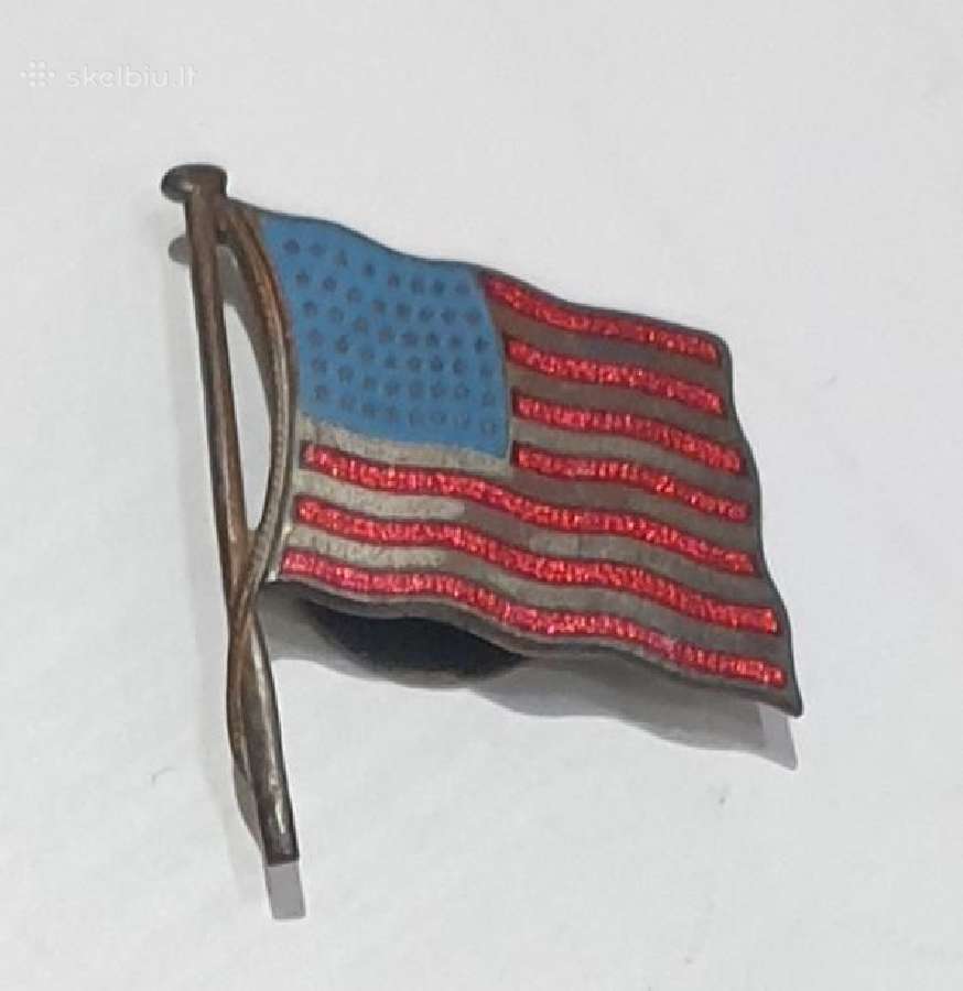 1912-1959 Amerikos vėliava 48 žvaigždės - nuotraukos Nr. 3