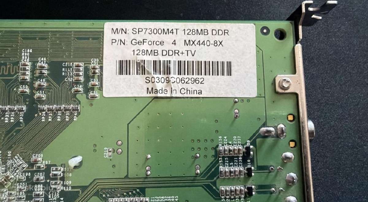 Nvidia Geforce4 Mx440-8x 128mb Ddr Agp - nuotraukos Nr. 3