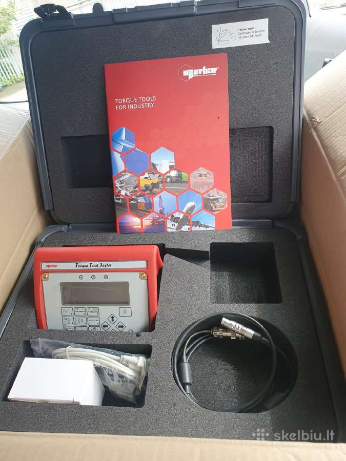 Naujas Norbar Torque Tool Tester 1000e