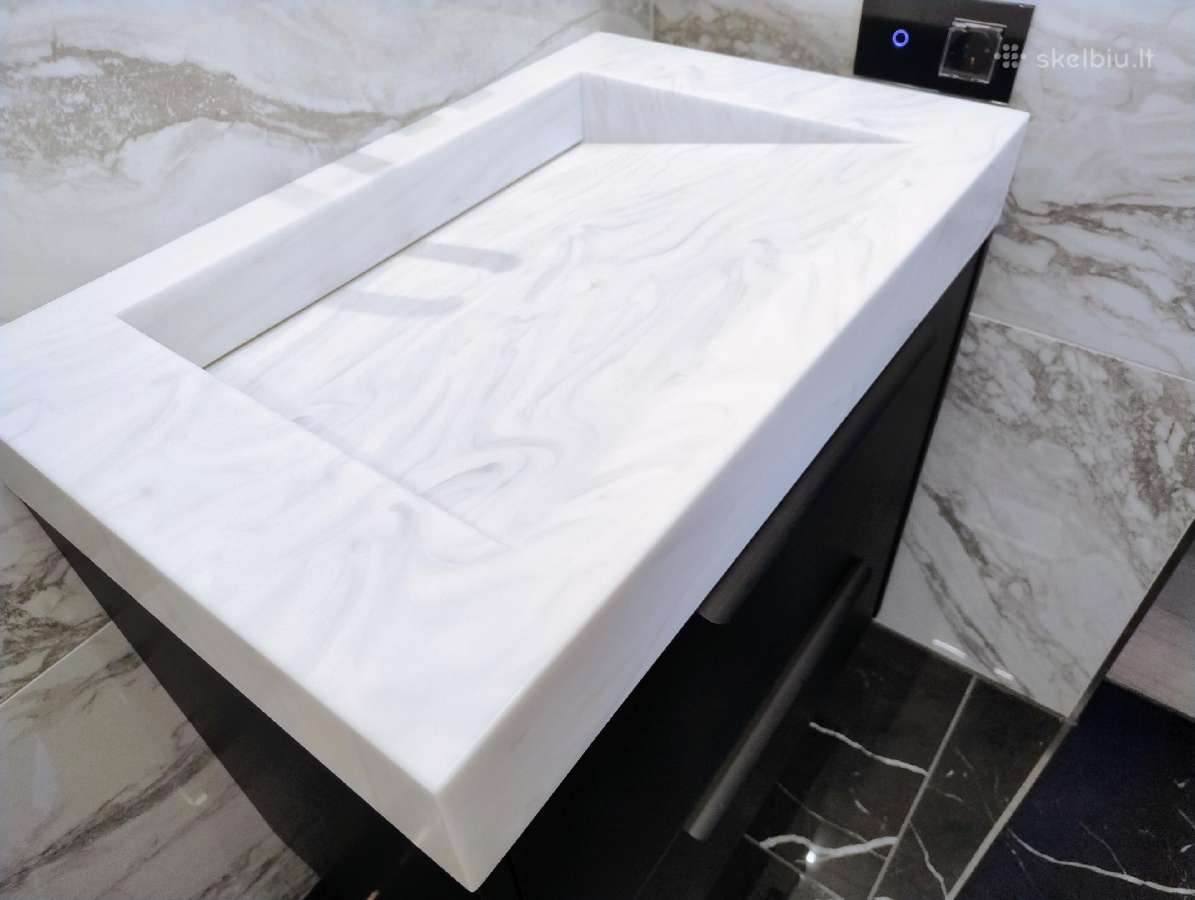Dirbtinio akmens stalviršiai. Corian, Hi-macs - nuotraukos Nr. 35