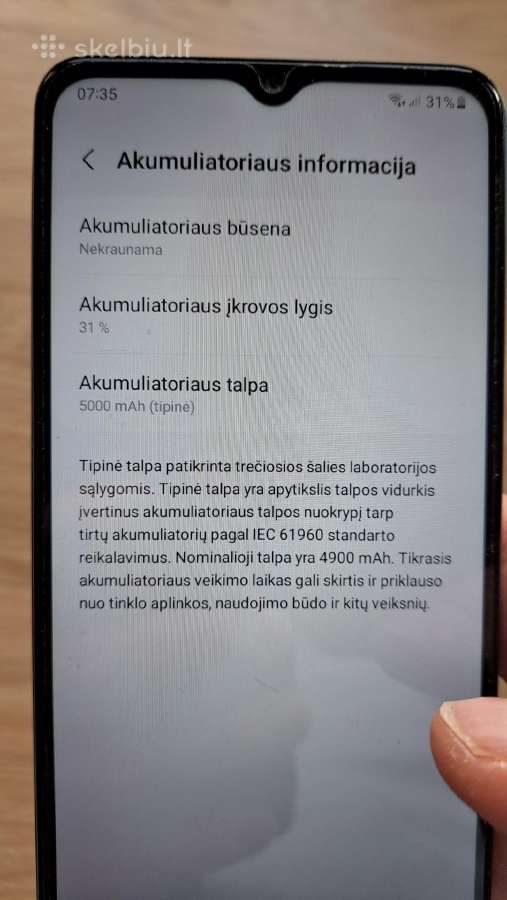 Samsung a12 - nuotraukos Nr. 4