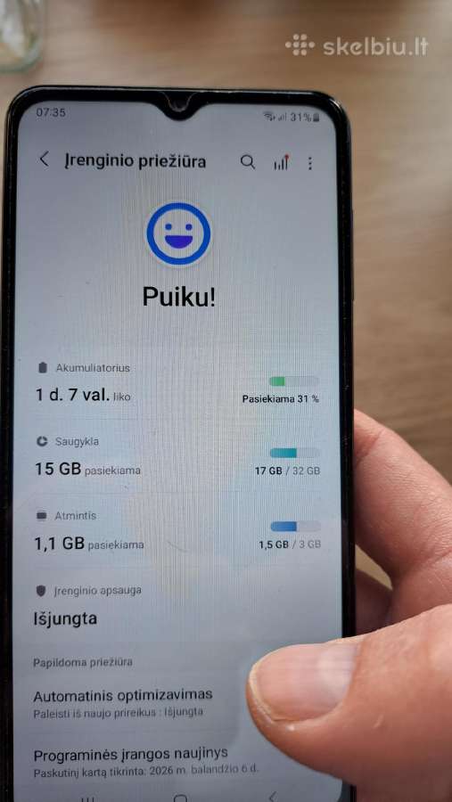 Samsung a12 - nuotraukos Nr. 5