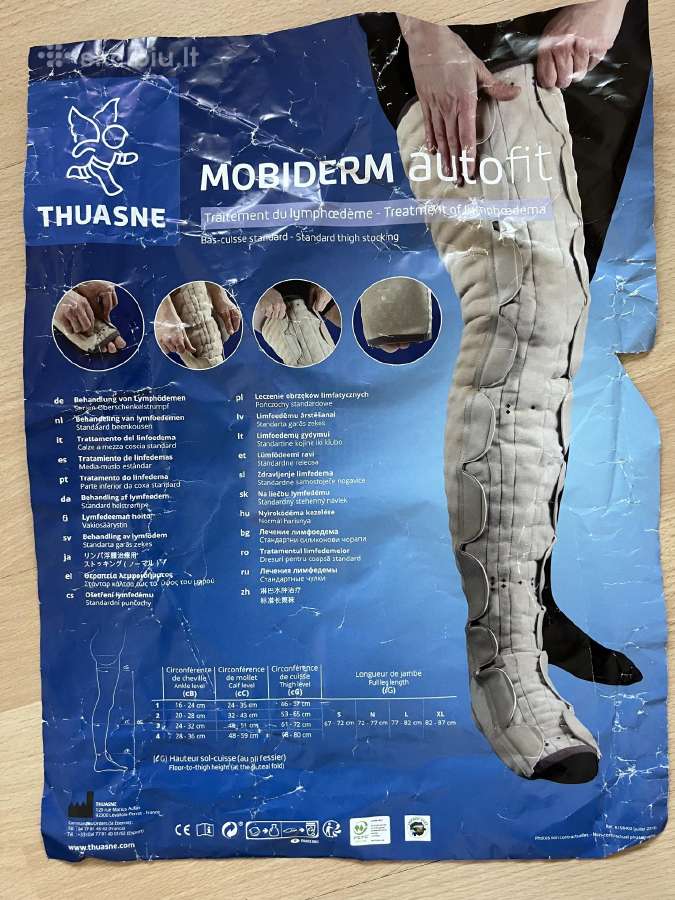 Thuasne Mobiderm Autofit kompresinė kojinė iki šla