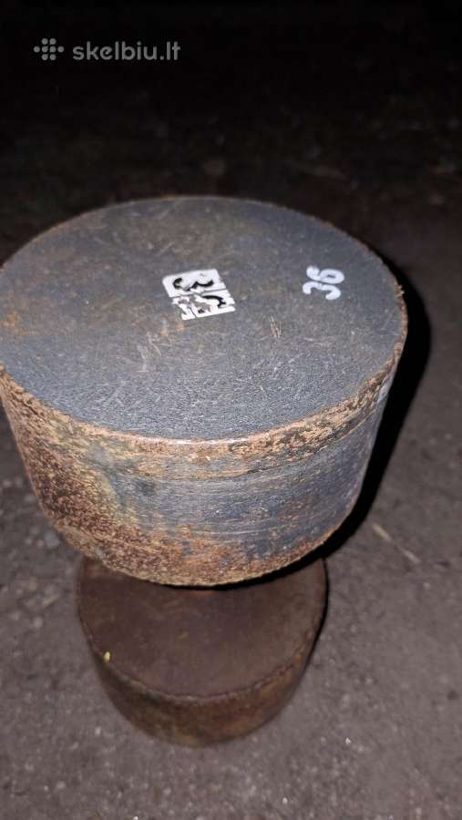 Hanteliai 38 kg 2 vnt. - nuotraukos Nr. 2