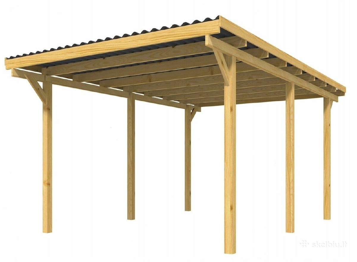 Pastogė Rsc bis Wood 495 x 295 x 229cm