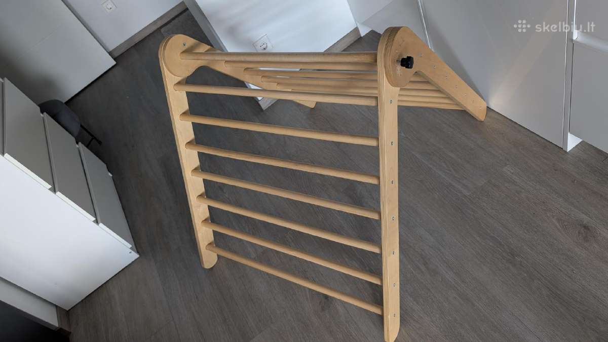 Montessori sulankstoma trikampė laipynė/čiuožykla - nuotraukos Nr. 2