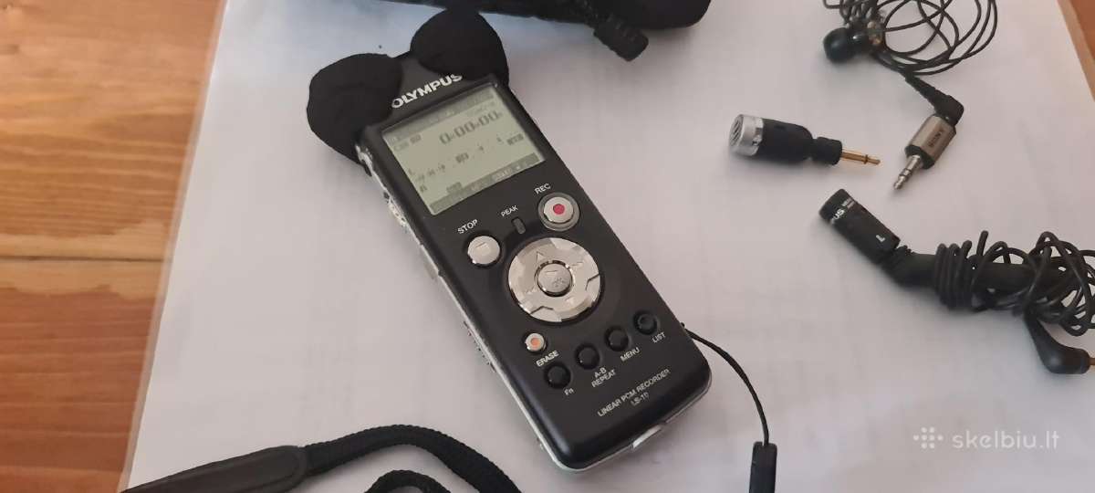 Olympus Ls-10 Linear Pcm Recorder Portable player - nuotraukos Nr. 2