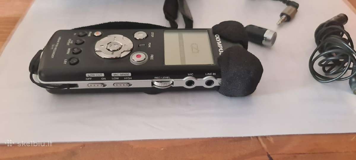 Olympus Ls-10 Linear Pcm Recorder Portable player - nuotraukos Nr. 3