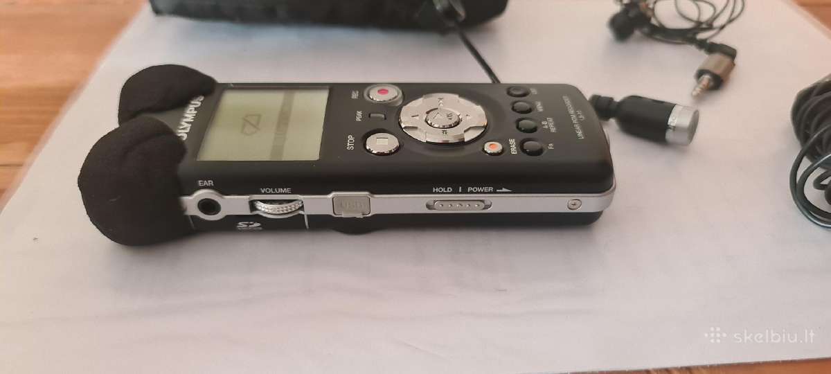 Olympus Ls-10 Linear Pcm Recorder Portable player - nuotraukos Nr. 4