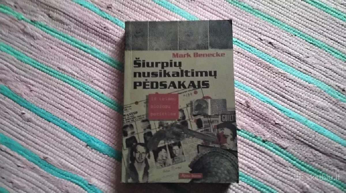 Šiurpių nusikaltimų pėdsakais Mark Benecke