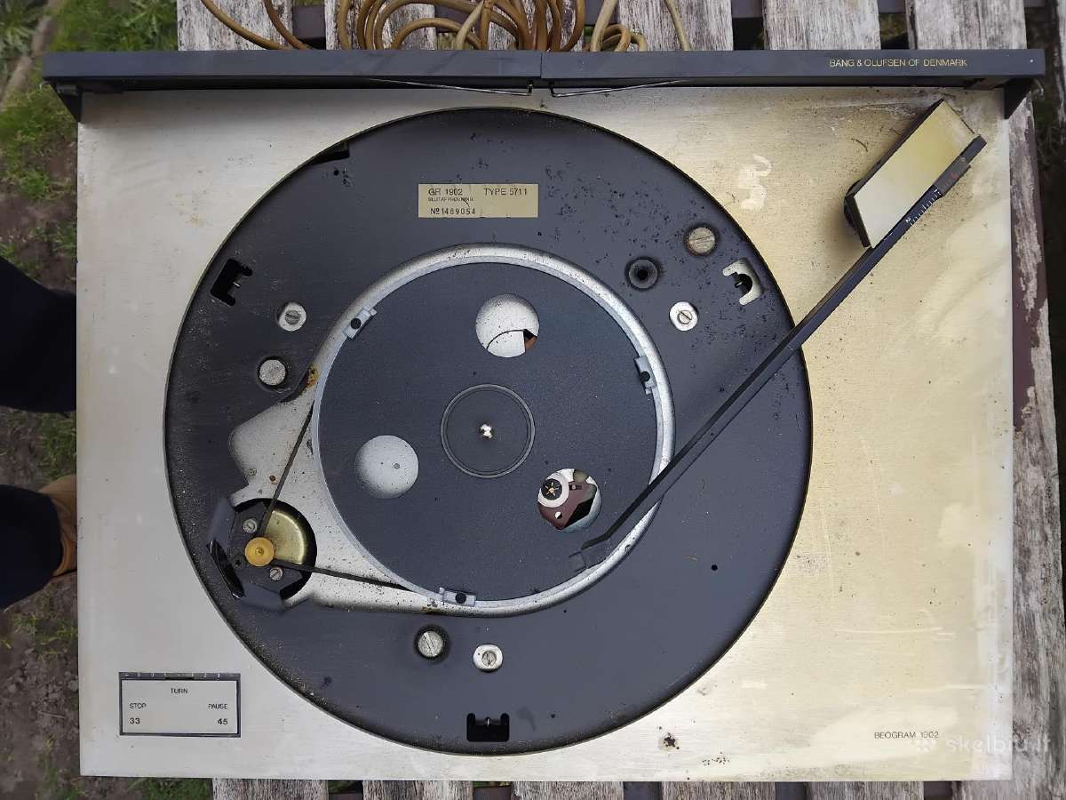 Bang olufsen patefonai - nuotraukos Nr. 15