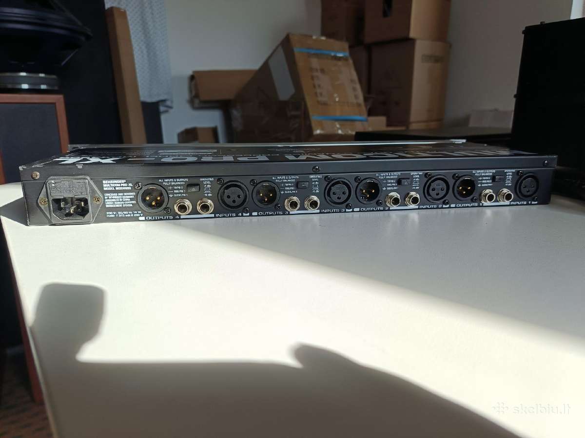 Kompresorius limiteris Behringer mdx 4600 - nuotraukos Nr. 3