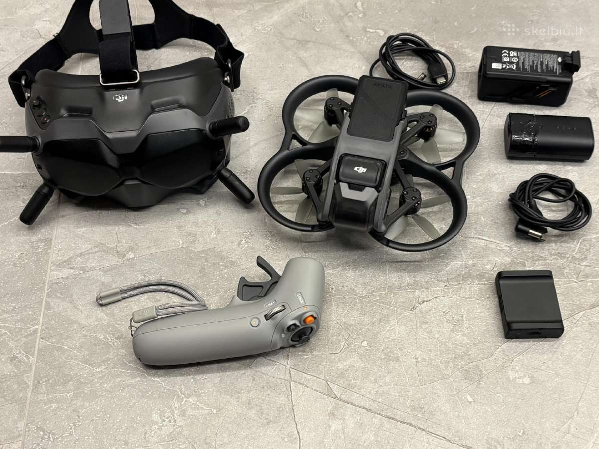 Dji Avata komplekas, keiċiu