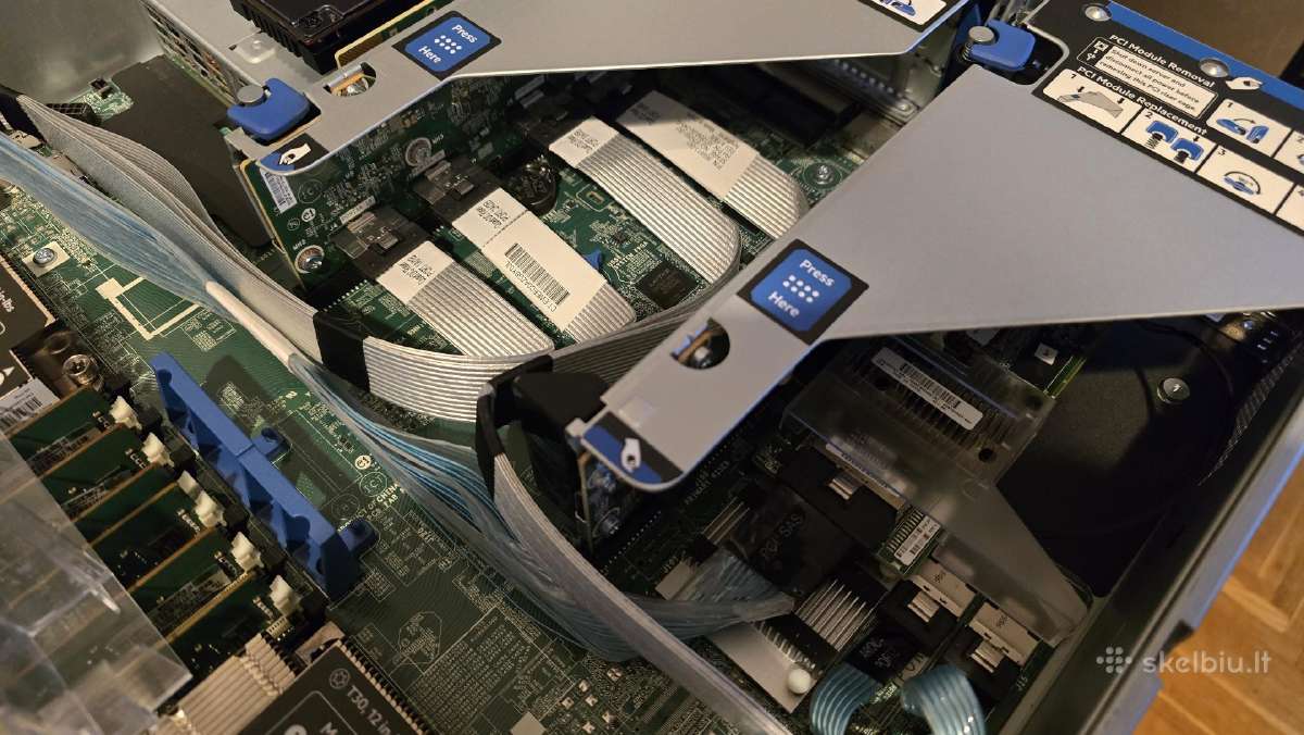Hp Proliant Dl380 Gen10 2x Cpu 8x Nvme + 16x Sff - nuotraukos Nr. 23