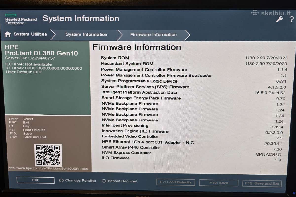 Hp Proliant Dl380 Gen10 2x Cpu 8x Nvme + 16x Sff - nuotraukos Nr. 28