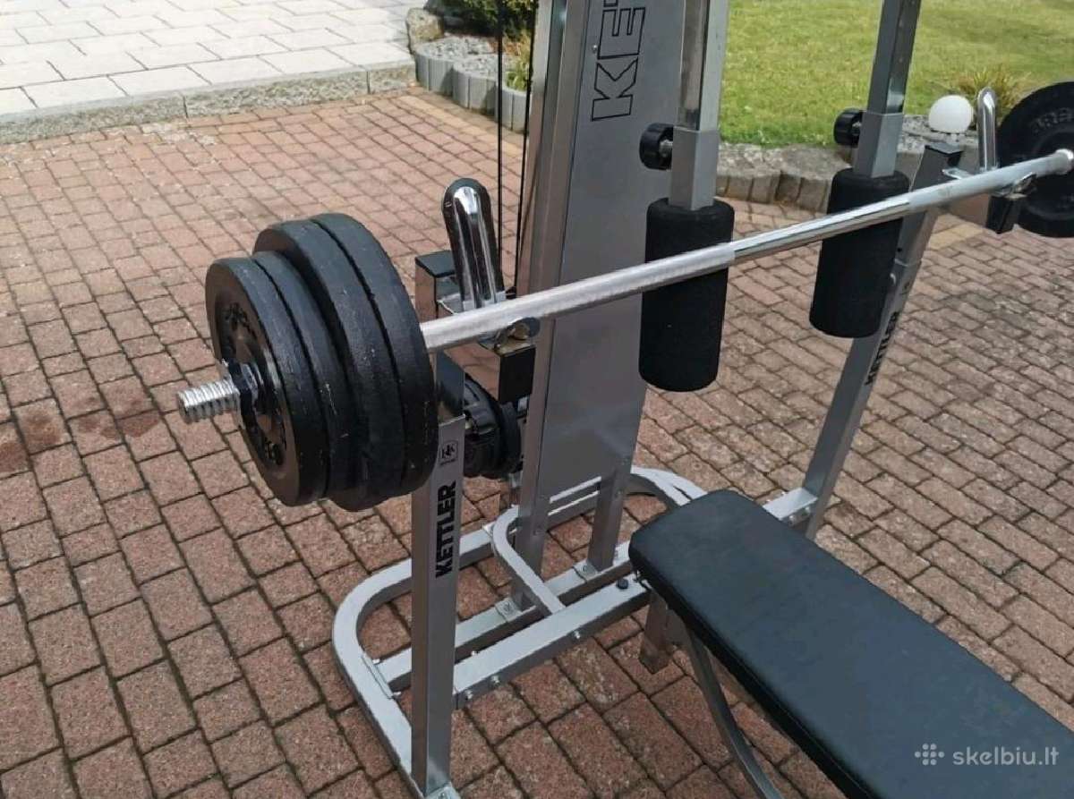 Kettler Delta suoliukas ,treniruoklis 100kg - nuotraukos Nr. 4
