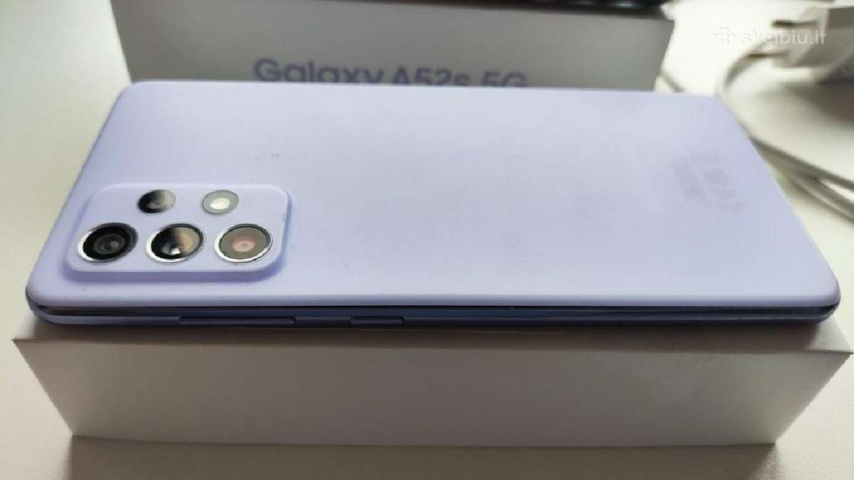 Samsung galaxy A52s 5G - nuotraukos Nr. 2