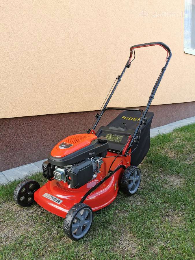 Savaeigė benzininė zoliapjove + dovanų tepalas!