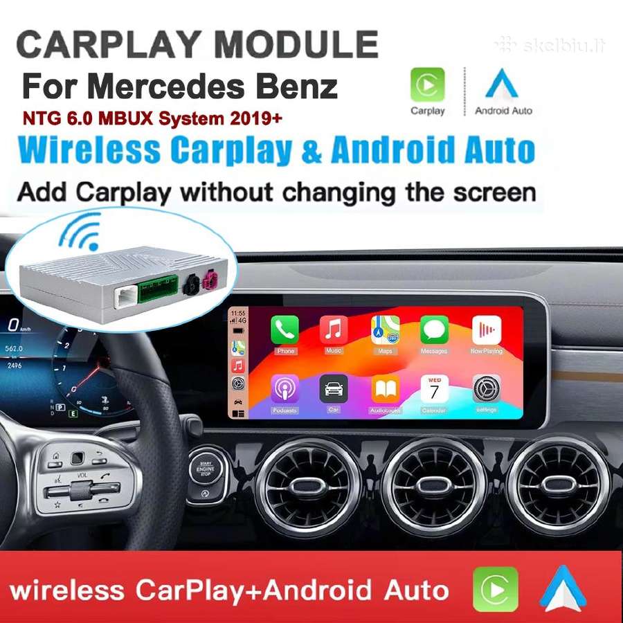 Mersedes Benz Carplay/android Auto modulis